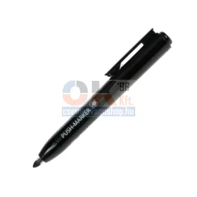 Push-Marker jelölő filc fekete 1,5-3 mm (8461010)