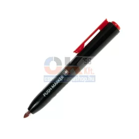 Push-Marker jelölő filc piros 1,5-3 mm (8462010)