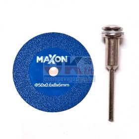   Diatech MAXON MINI gyémánttárcsa 50x0,6×8×3 mm, + tengely (MDS050-A30)