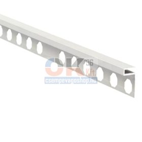   EMAC négyzet profil élvédő matt alu 10mm / 250cm (NL3XSAL10PL)