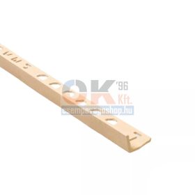   EMAC L profil wpc anyagú élvédő bézs 10mm / 250cm (NSUMX10MAR)