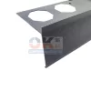 EMAC Vierteag GT teraszprofil oxid szürke 10mm / 250cm (NVGTAL10OG)