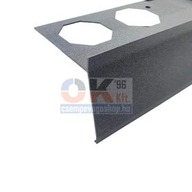   EMAC Vierteag GT teraszprofil oxid szürke 10mm / 250cm (NVGTAL10OG)