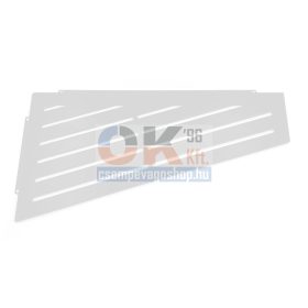   Ablago Board zuhany sarokpolc, matt fehér, asszimetrikus (abl14970we)