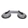 Bautool vákuumos lapemelő 2×120mm (b141001)