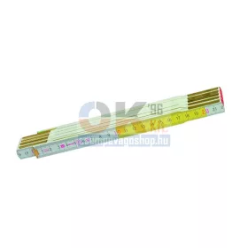 Bautool fa mérővessző, colstok 2 méteres (b17024022)