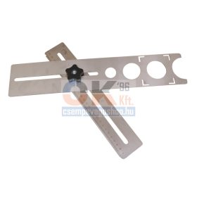   Bautool burkoláshoz kiegészítő, helymeghatározó pozíció meghatározó sablon 40cm (b622500)