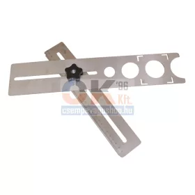   Bautool burkoláshoz kiegészítő, helymeghatározó pozíció meghatározó sablon 40cm (b622500)