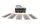 Bautool glettvas csomag, 6 db-os, 8-10-12-10×20 mm-tigris fog (b651884)