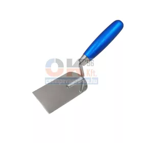   Bautool gipsz és burkolókanál inox 60mm fa nyél (bd640260)
