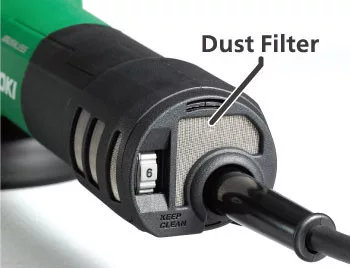 Hikoki G13VE2 sarokcsiszoló, fordulatszámszabályzós 1320W/125mm (g13ve2)