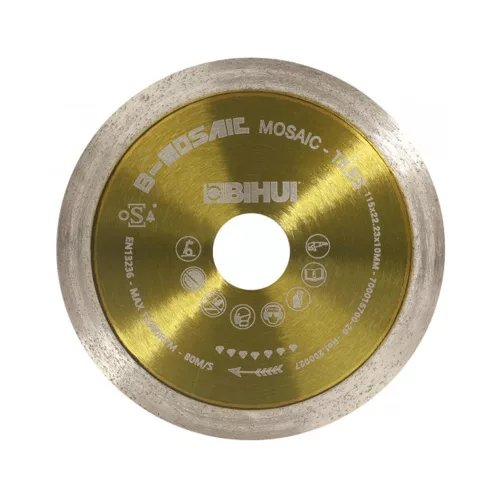 BIHUI gyémánttárcsa 115×10×1,2 mm (bihdcdc115)
