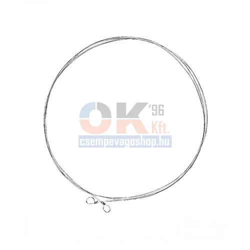 Bautool DBWD8 polisztirol vágóhoz fűtőszál,cekász 1170 mm (bp0806)