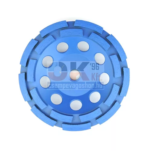 Diatech gyémánt marótárcsa kétsoros, D125 mm×M14 (ccw125ecom14)