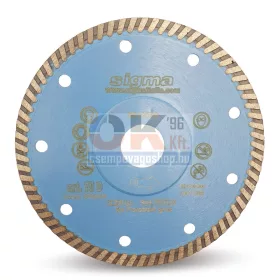   Sigma gyémánttárcsa sarokcsiszolóhoz 125×22,2×1,4mm (cs075d)