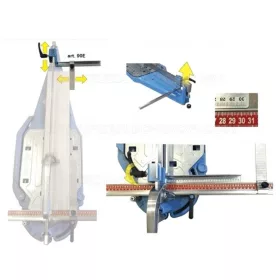   Sigma csempevágó, hátsó derékszög SERIE 3 gépekhez (cs090e4)