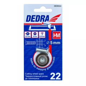 Dedra csempevágókerék 22x6,5x5mm (ded0022)