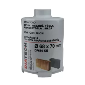 Diatech gyémánt dobozfúró D68×70mm (df680-ke)