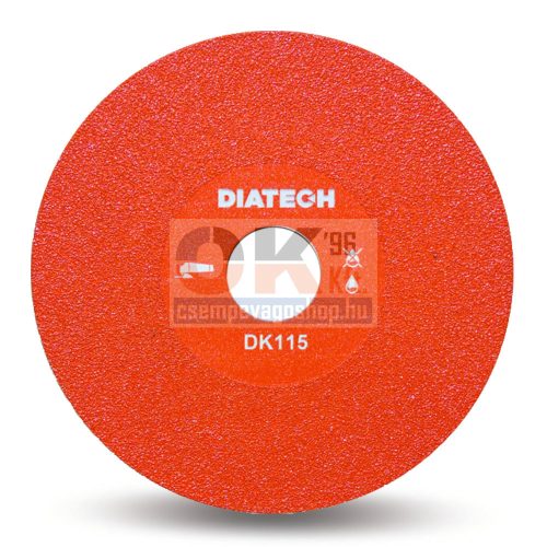 Diatech üvegvágó tárcsa 115x22,2 mm (dk115)
