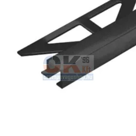   Durosol DPSAE 110 négyzetprofil matt fekete élvédő 11mm / 250cm (dpsae110sw250)
