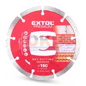 Extol Premium gyémánt vágótárcsa 150×22,2mm (e108713)