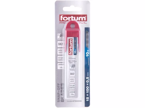 Extol tapétavágó kés penge 18mm/10db fekete (e4780008)