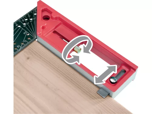 Extol derékszög 30mm alu / inox (e4784101)