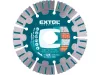 Extol gyémánt vágótárcsa 125×22,2mm Long Life száraz/vizes (e8703037)