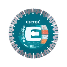   Extol gyémánt vágótárcsa 230×22,2mm Long Life száraz/vizes (e8703038)