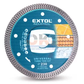   Extol Industrial gyémánt vágótárcsa 230×22,2mm (e8703045)