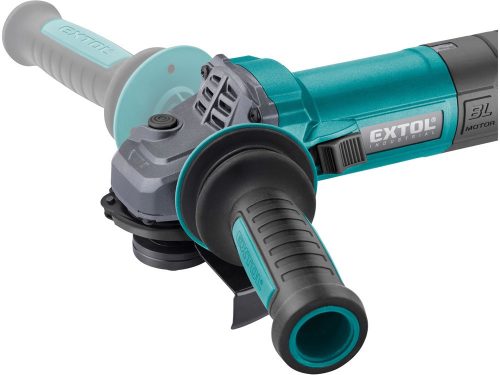 Extol sarokcsiszológép 125mm 1550W, kefementes, szabályozható fordulatszám (e8792010)