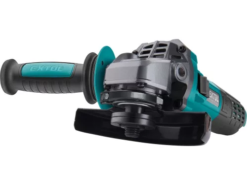 Extol sarokcsiszológép 125mm 1550W, kefementes, szabályozható fordulatszám (e8792010)