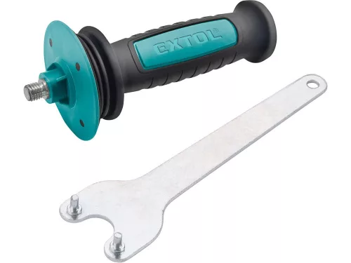 Extol sarokcsiszológép 125mm 1550W, kefementes, szabályozható fordulatszám (e8792010)