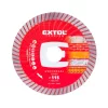Extol gyémánt vágótárcsa 115×22,2mm TURBO gránit/kerámia (e8803051)