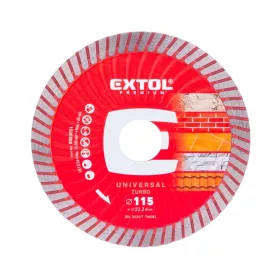   Extol gyémánt vágótárcsa 115×22,2mm TURBO gránit/kerámia (e8803051)