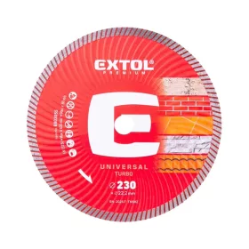   Extol gyémánt vágótárcsa 230×22,2mm TURBO gránit/kerámia (e8803055)