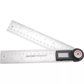  Extol digitális szögmérő és vonalzó 2×200mm (e8823510)