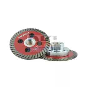   Diatech MINI TURBO gyémánt vágókorong 75 mm M14 flanssal (fin75)