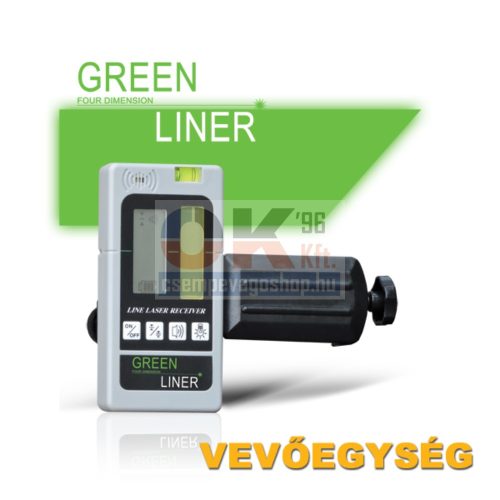 Green Liner vevőegység szintező lézerhez (glvgreen)