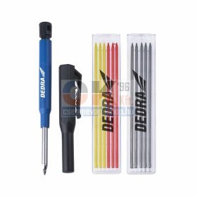   Dedra tölhető hegyű ipari jelölő ceruza +12 db hegy (m9004c)