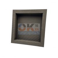 Burkolható zuhanytálca és falfülke