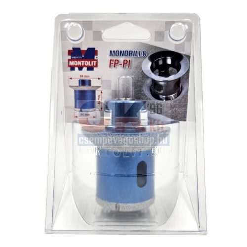 Montolit FP-PI peremes gyémánt lyukfúró 44 mm (mtfp-pi)