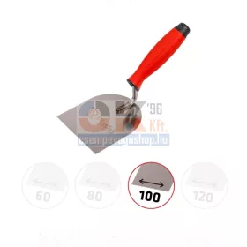   Plasko gipsz és burkoló kanál 100 mm soft nyél (pl170410g)
