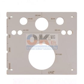   Plasko multi geberit jelölő sablon 3mm vastag lap (pl531823mfs)