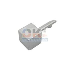   Proquadrat EQZS 80 négyzet külső sarok matt ezüst élvédőhöz 8mm (proeqzs080)
