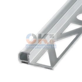   Proras RAS 1001 íves profil matt ezüst élvédő 10mm / 250cm (proras1001)