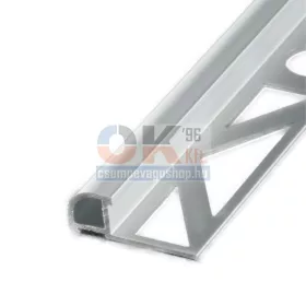   Proras RAS 1001 íves profil matt ezüst élvédő 10mm / 250cm (proras1001)