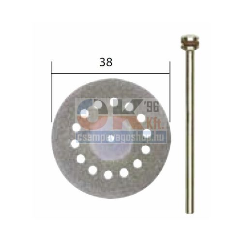 Proxxon gyémánt vágótárcsa befogópatronos géphez 38x0,6mm (prx28846)