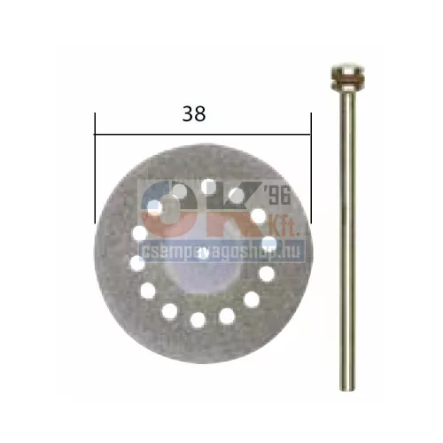 Proxxon gyémánt vágótárcsa befogópatronos géphez 38x0,6mm (prx28846)