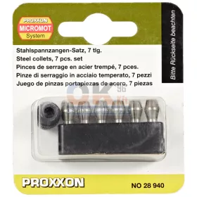 Proxxon befogópatron szett 28492 géphez 7db (prx28940)